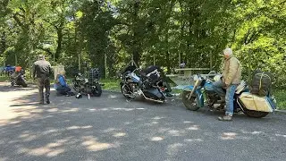 Legendary Harley Davidson Motorcycles Conquer Twisty Dolomite Roads 4K