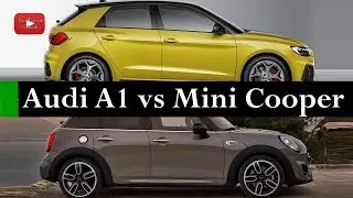 Test Comparativo 2019 Audi A1 Sportback vs 2019 Mini Cooper 5 Porte Specifiche Tecniche | 0392