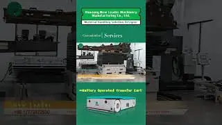 Hydraulic Lifting Electric Remote Control Trackless Transfer Cart #tech #customized #manufacturing