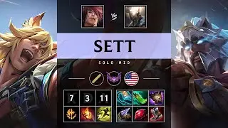 Sett Mid vs Pantheon - NA Master Patch 25.10