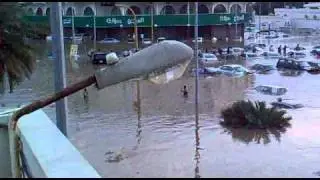 Jeddah Flood 2011 January 26th Hail Street [Part 1]