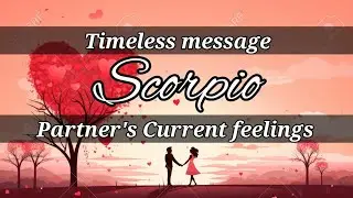 SCORPIO ♏️ PERSON ON YOUR MIND CURRENT FEELINGS TIMELESS ENGLISH #tarot #reading 