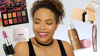 ACTUALLY Get Ready with Me! Summer Makeup! NYX Bare With Me +  Benefit Brightening Foundation