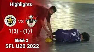 KORBAN WASIT‼️JATI BINTANG FUTSAL vs FUTSAL SJM | Highlights - SAKA FUTSAL LEAGUE U20 2022