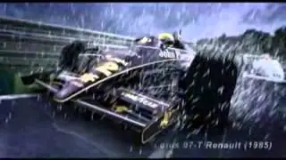 Ayrton Senna Animation from karts to Williams