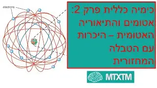 כימיה כללית- פרק 2: היכרות עם הטבלה המחזורית