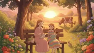 Lila & Mina 🌼 | The Garden of Little Wonders🌸 | A Calm Ghibli-Style Story🌿