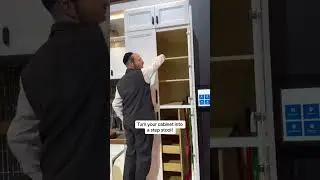 If you&rsquo;re wondering if you need this integrated cabinet step stool&hellip;YES.. YES you do! 💪 #connecticut