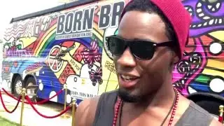 Born Brave Bus at the Made In America Festival 2013