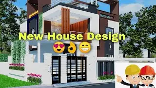 NEW House Design 👌😍 ll 3D modeling View#Aiderajput#architectinranchi#architectinpatna#housedesign