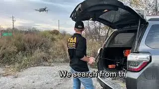 We do what we do to bring your fur family back to you #animalrescue #drone #thermaldrone 