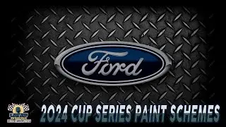 2024 NASCAR Cup Series Paint Schemes - Ford