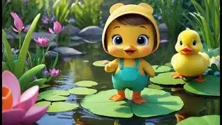 Little Duck&rsquo;s Happy Quack 🦆 | Cheerful Duck Song for Kids | Fun Nursery Rhyme