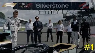 F1 25 - Sonny Hayes testando carro da APXGP em Silverstone (F1 O Filme) Parte 1