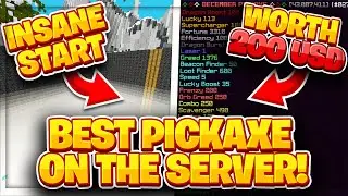 CRAZY START **$200 USD PICKAXE!!!** | Minecraft Prison | OPLegends | Neptune [1]