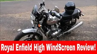 Royal Enfield Interceptor 650 - Factory High WindScreen Review