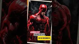 Descubre qui&eacute;n es Daredevil en 50 segundos impactantes #shortsfeed #daredevil  #comicnarrado