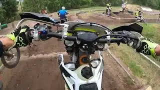 Mistrzostwa Super Enduro Gm.Skoki Roszkowo. Wyścig finałowy ✊ 6 pozycji w generalnym Hobby