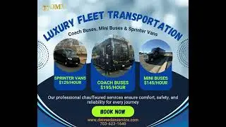 Luxury Coach Buses, Mini Buses & Sprinter Vans 🚐✨ #chauffeurservice #dmvsedanservice #grouptravel