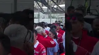 Thala Ajith surprise Meet with Nayanthara and Vignesh Shivan Latest Video 24H Series Dubai Car Race