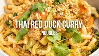Thai Red Duck Curry Noodles