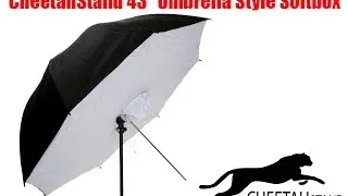 CheetahStand 43 Inch Umbrella Style Softbox