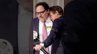 Robert Downey Jr Shows Love to Jon Favreau #shorts #marvel #ironman