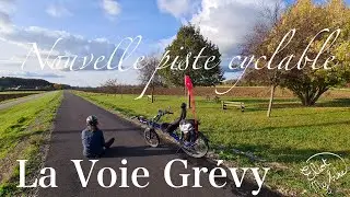 #68 Nouvelle piste cyclable la voie Gr&eacute;vy - Eliotmybike