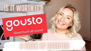 WEEK OF MEALS FOR £5.49?? | GOUSTO | IS IT AS GOOD AS PEOPLE SAY??
