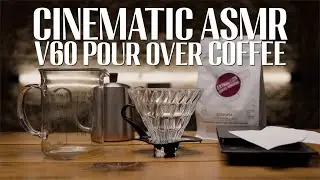How To Make V60 Pour over Coffee - Simple step by step Filter Coffee Process in under 3 MINUTES