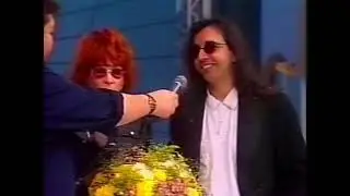 Sergio Dias, d'Os Mutantes, e Rita Lee no 
