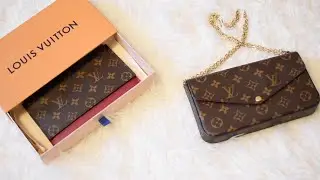 Louis Vuitton Pochette Felicie What Can Fit Inside the Wallet on Chain Monogram *Essentials ONLY