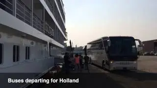 Pearl Mist cruise ship docked in Muskegon