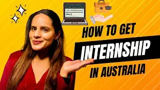 How to find internship in Australia?