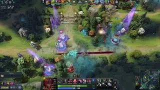 PSG.LGD TP's to save Ame | OG try to gank