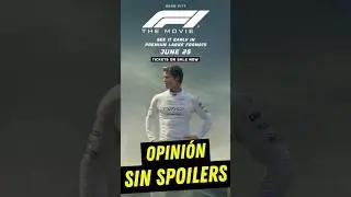 F&Oacute;RMULA 1: LA PEL&Iacute;CULA opini&oacute;n sin spoilers. Vaya PELICUL&Oacute;N, gente! 🏎️🔥