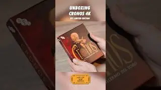 Cronos 4K BFI Limited Edition Unboxing #podcast #unboxing #cronos  #bfi   #guillermodeltoro
