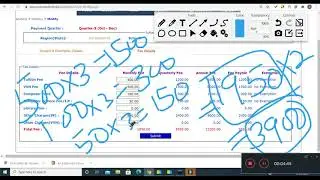 How to add arrears in Fee in UBI fee portal