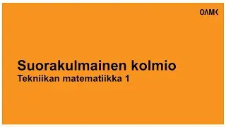 Suorakulmainen kolmio