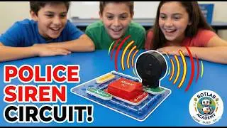 How to Make Electronic Sounds? 🔊 Building a Police Alarm Circuit