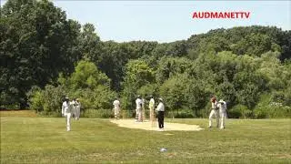 HARSHIT PATEL Bowling his Slow Left Arm Spinners
