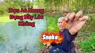 Dọn Luồng Ao Hoang Test Mồi Lure Snake - Đụng Bầy Lóc Khủng