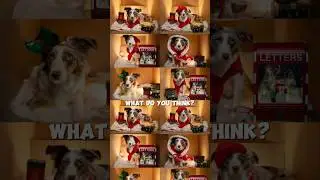 Viral Christmas Photoshoot Box idea with your dogs #christmas