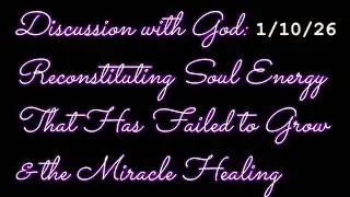 Discussion with God: Reconstitution of Soul Energy and Miracle Healing, Human soul history
