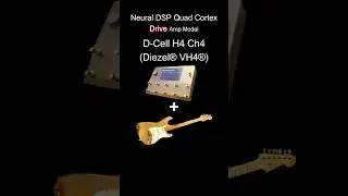 Quad cortex+Stratcaster D Cell H4 Ch4 Diezel&reg; VH4&reg; #shorts #quadcortex