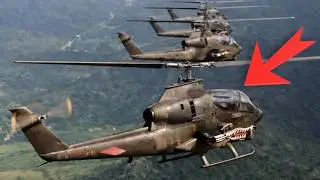 Кадры войны во Вьетнаме 1970 года | Пилот вертолета AH-1 Cobra выполнял самые опасные миссии (ист...