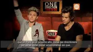 Cinescape: Entrevista One Direction: Harry Styles y Niall Horan - 07/09/2013