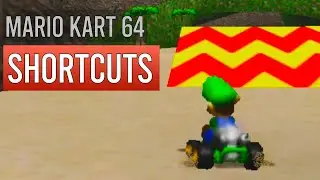 All official Mario Kart 64 shortcuts