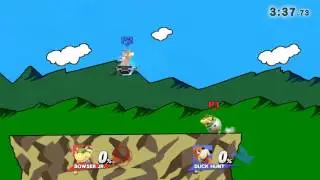 Katzuya (B. Jr) VS RandomGuy (Duck Hunt) - Exploding Prince