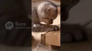 📦 BB Cat the Parcel Inspector 📦🐾 | The Box Is Mine Now 😼📦